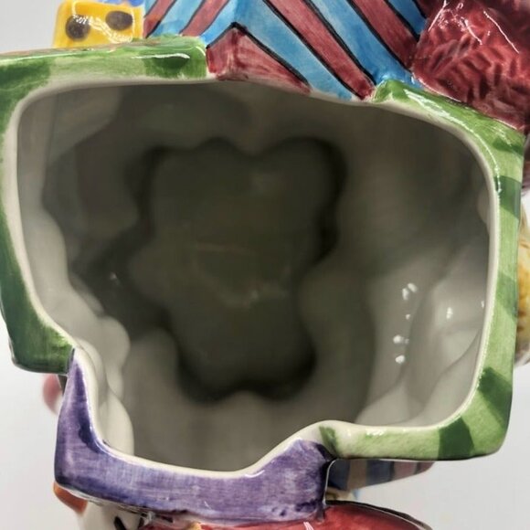 Vintage Fitz & Floyd Discontinued Snowman Christmas Ceramic Pitcher - Picture 8 of 14